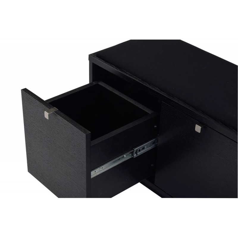 RO Confe Bench 2 Drawers Black/Black